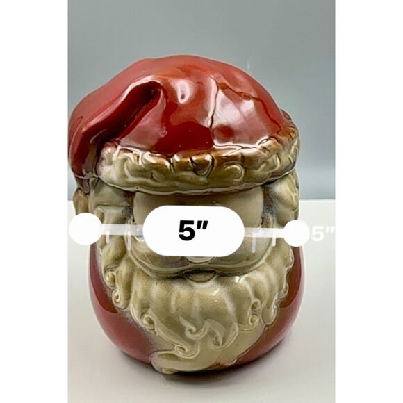 Gibson Novelty Santa Christmas Cookie Jar - Picture 7 of 8